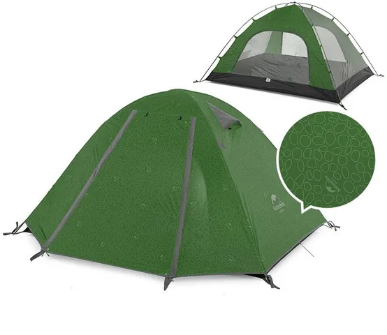 Lều Cắm Trại 3 Người Chống Nước NatureHike NH18Z033-P - Lều Dã Ngoại Bảo Vệ Chống Nắng Mưa, Thiết Kế Nhẹ Gọn, Dễ Dàng Mang Theo