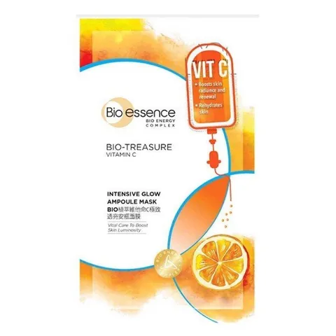Mặt Nạ Bio-Essence Vitamin C Dưỡng Sáng - Giúp Làm Sáng Da, Chống Oxy Hóa, Phục Hồi Độ Ẩm, Dành Cho Mọi Loại Da