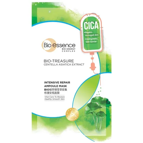 Mặt Nạ Bio Treasure Tinh Chất Rau Má - Dưỡng Ẩm, Phục Hồi Da, Chiết Xuất Ngọc Trai, Công Nghệ Bio Energy Complex 20ml