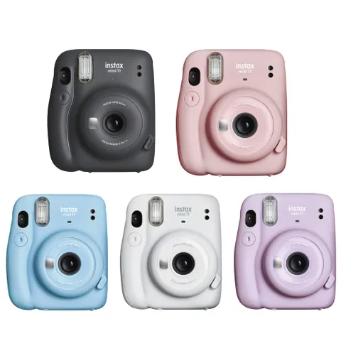 Máy Ảnh Lấy Ngay Fujifilm Instax Mini 11 - Thiết Kế Nhỏ Gọn, Ảnh Chất Lượng Cao, Combo Phụ Kiện Chụp Hình Tiện Lợi