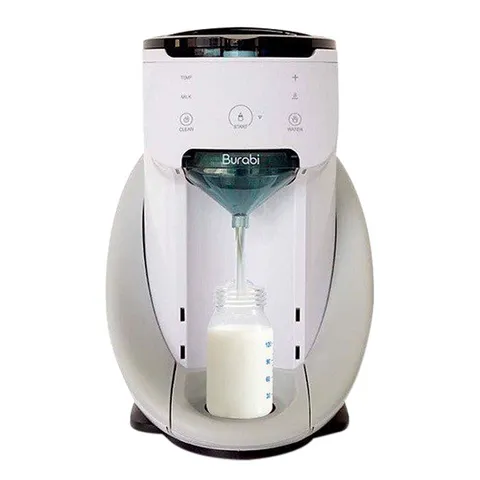 Máy Pha Sữa Thông Minh Burabi Plus-O2 - Pha Được Nhiều Loại Sữa, Tính Năng Kết Nối Bluetooth, Giúp Chăm Sóc Bé Dễ Dàng Hơn