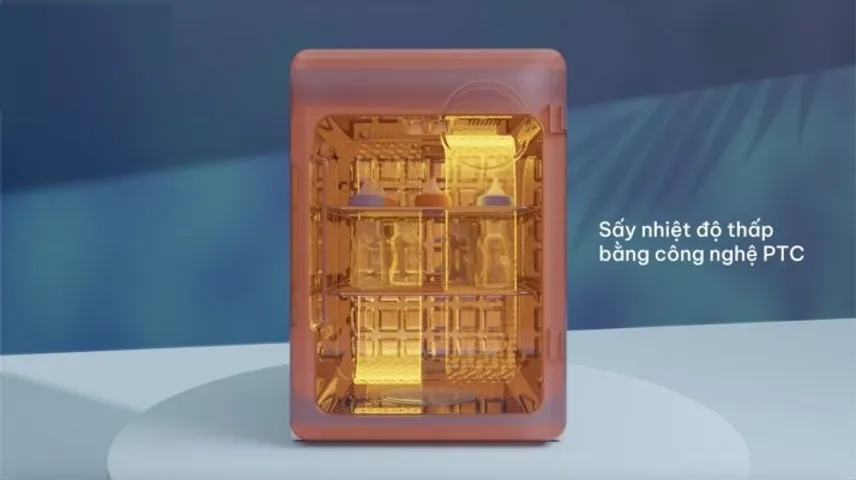 Máy tiệt trùng sấy khô UVC LED Fatzbaby KING 2 FB4799BT - Tiệt trùng hiệu quả, 19L, chức năng sấy khô, bảo quản và lên men sữa chua
