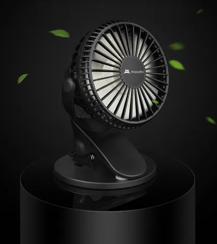 Quạt Sạc Tích Điện Mini Mocato Air M503 - Quạt Xoay 720 Độ, 3 Chế Độ Gió, Di Động Dễ Dàng, Pin 3200mAh, Giải Nhiệt Mùa Hè
