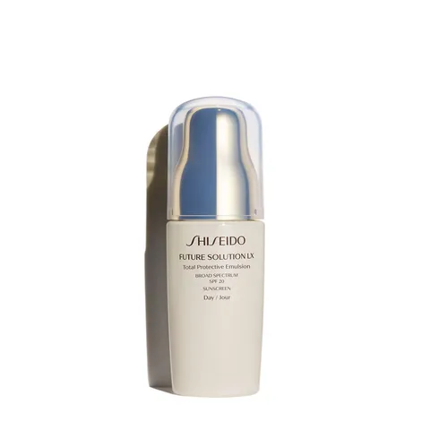 Sữa Dưỡng Ban Ngày Shiseido Future Solution LX Total Protective Emulsion E - Chống Nắng, Dưỡng Trắng Da, Bảo Vệ Tối Ưu 75ml