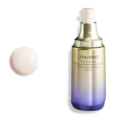 Sữa Dưỡng Da Shiseido Vital-Perfection Uplifting & Firming Emulsion 75ml - Chống Lão Hóa, Tăng Cường Độ Săn Chắc Cho Da