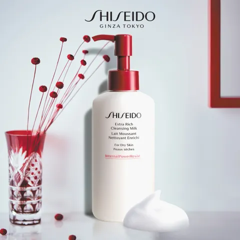 Sữa Rửa Mặt Shiseido Extra Rich Cleansing Milk 125ml - Dưỡng Ẩm, Làm Sạch Dịu Nhẹ Cho Mọi Loại Da