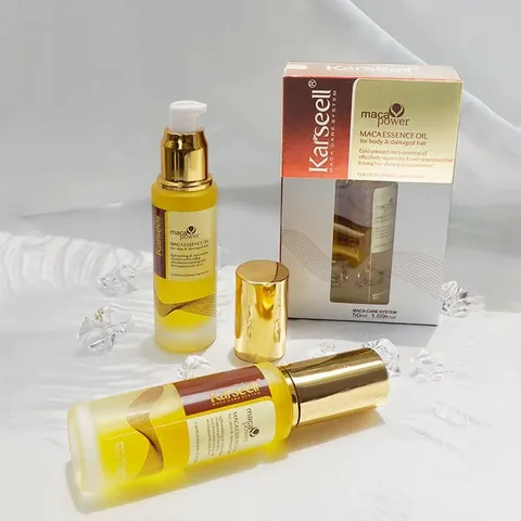 Tinh Dầu Phục Hồi Tóc Karseell Maca Essence Oil 50ml - Dưỡng Tóc Khô, Hư Tổn, Làm Bóng Tóc, Chống Chẻ Ngọn, Tăng Cường Độ Ẩm