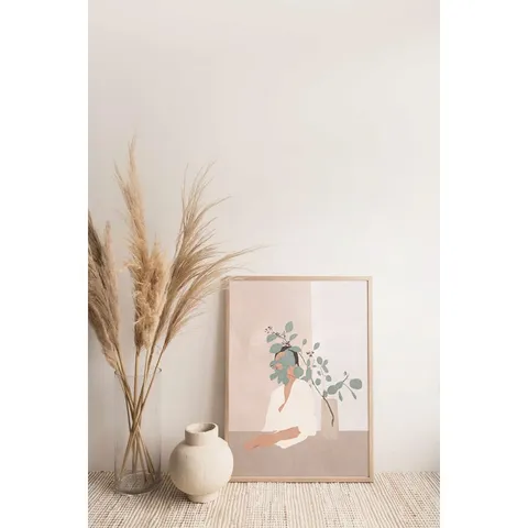 Tranh Canvas Trang Trí Tường Họa Tiết Cô Gái Hiện Đại - Mẫu Độc Đáo Cho Không Gian Sống Nghệ Thuật