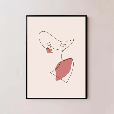 Tranh Canvas Tông Nâu Trầm Treo Tường - Thiết Kế Sang Trọng, Đơn Giản Cho Không Gian Sống ấm áp, Phong Cách Hiện Đại
