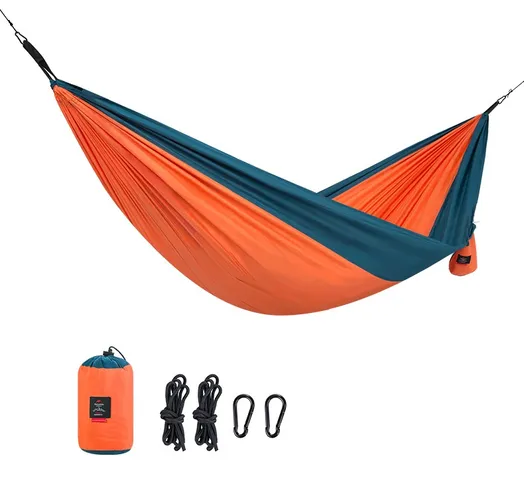 Võng Đôi Gấp Gọn Naturehike NH17D012-B Siêu Nhẹ, Chống Xé, Tải Trọng 180kg - Đồ Dùng Cắm Trại Thoải Mái, Dễ Mang Theo