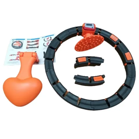 Vòng Lắc Eo Tự Động Đếm - Dụng Cụ Thể Thao Giảm Mỡ Bụng, Massage Cơ Bụng, Đồng Hồ Điện Tử Theo Dõi Quy Trình Tập Luyện