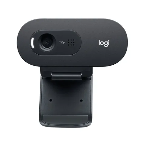 Webcam Logitech C505 Full HD 720P - Video Sắc Nét, Mic Khử Tiếng Ồn, Kết Nối USB-A Dài 2m, Phù Hợp Gọi Điện Trực Tuyến
