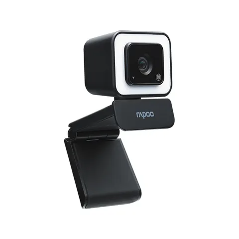 Webcam Rapoo C270L FullHD 1080P - Camera Quay Video Học Tập Làm Việc, Micro Khử Nhiễu, Góc Nhìn 360 Độ
