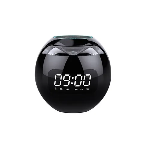 Loa Bluetooth tích hợp đồng hồ Earise G90 - Đèn ngủ và báo thức tiện lợi, kết nối Bluetooth 5.0, âm thanh 5W, pin 2000mAh.
