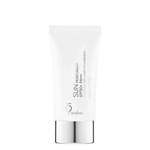 Kem Chống Nắng Cấp Ẩm 9Wishes Sun Moisturizer SPF50/PA+++ - Bảo Vệ Da Tối Ưu, Dưỡng Ẩm Tự Nhiên, Phù Hợp Mọi Loại Da