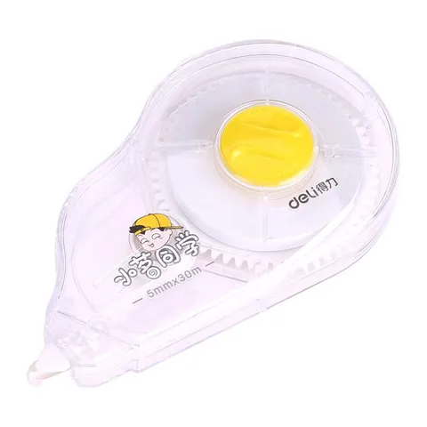 Bút Xóa Băng Deli 8180 - Băng Xóa Dài 30m, Che Phủ Tốt, Sử Dụng Lâu Dài, Màu Xanh Và Vàng - Dụng Cụ Học Tập Văn Phòng