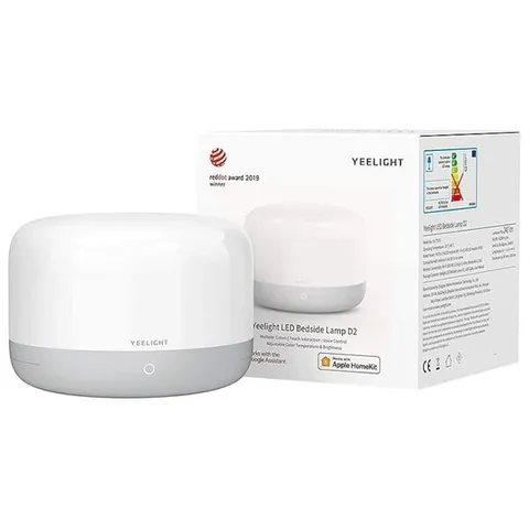 Đèn Ngủ LED Yeelight D2 - Đèn Bên Giường Thông Minh 16 Triệu Màu, Điều Khiển Bằng Smartphone & Giọng Nói, Tiết Kiệm Năng Lượng