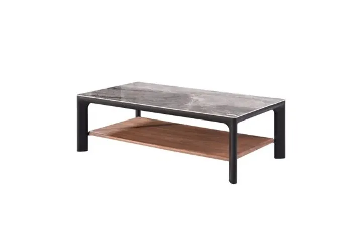 Bàn Trà Homeland Manson Mặt Ceramic - Bàn Phòng Khách Chất Lượng Cao, Thiết Kế Sang Trọng, Đá Bền Chống Trầy Xước