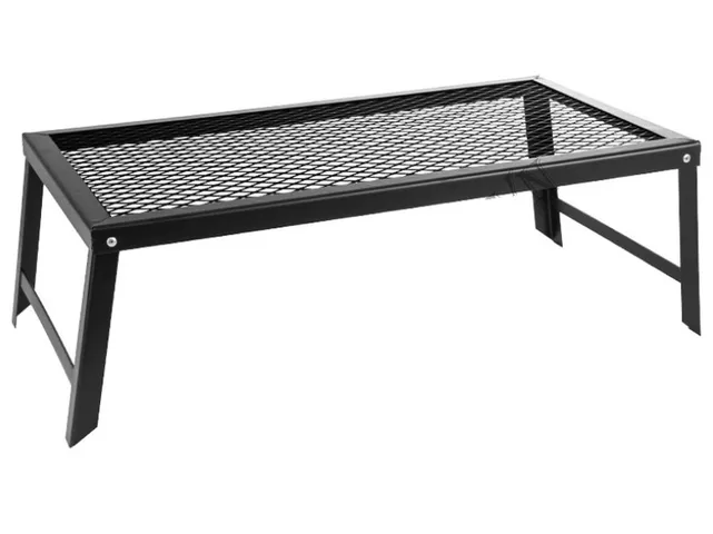 Bàn Xếp Cắm Trại Gấp Gọn Bằng Sắt - Đồ Dùng Dã Ngoại Thiết Kế Tiện Dụng, Chắc Chắn Cho Chuyến Đi Ấm Áp