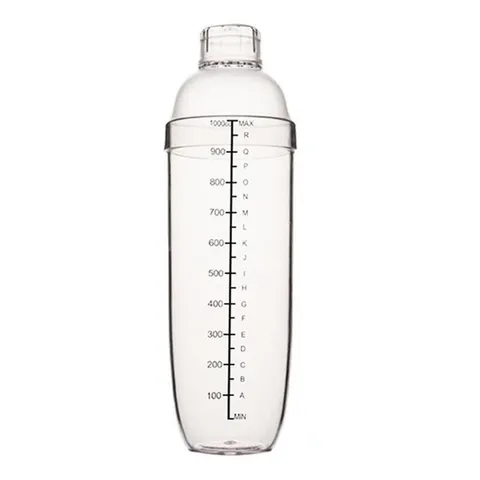 Bình Lắc Pha Chế Cocktail Shaker Nhựa Cao Cấp 1000ml - Dụng Cụ Pha Chế Đồ Uống, Cafe, Cocktail, Trà Sữa Chính Hãng
