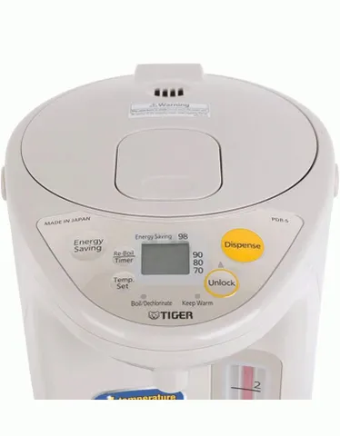 Bình Nước Điện Tử Tiger PDR-S40W 4L - Đun Sôi Nhanh, Khử Mùi và Vi Khuẩn, Thiết Kế Sang Trọng, Chế Độ Nhiệt Độ Linh Hoạt