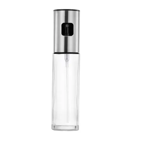 Bình Xịt Dầu Ăn Thủy Tinh 100ml - Dụng Cụ Nhà Bếp Thiết Kế Thông Minh, Chống Nhỏ Giọt, Phun Sương Tiện Lợi, Vệ Sinh Dễ Dàng