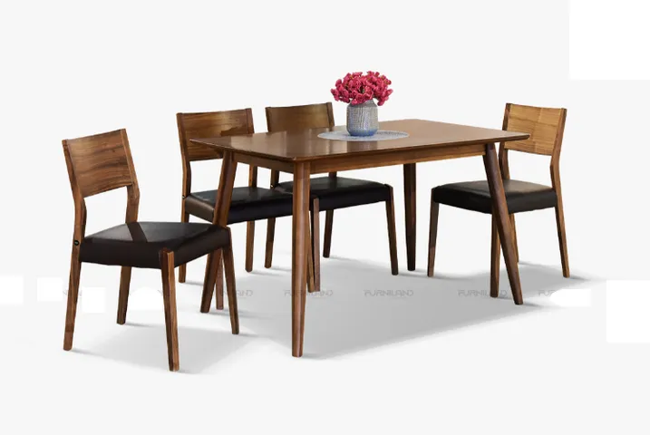 Bộ Bàn Ăn Ando 1M2 + 4 Ghế Asahi Nhật Bản - Thiết Kế Hiện Đại, Tinh Tế Cho Không Gian Bếp Thông Minh