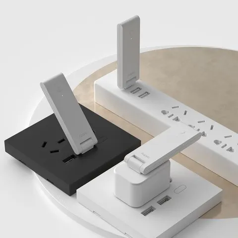 Bộ Điều Khiển Trung Tâm Homekit Aqara E1 - USB Điều Khiển Thông Minh Với Zigbee 3.0 & Wi-Fi, Hỗ Trợ Siri Trên iPhone & Apple Watch