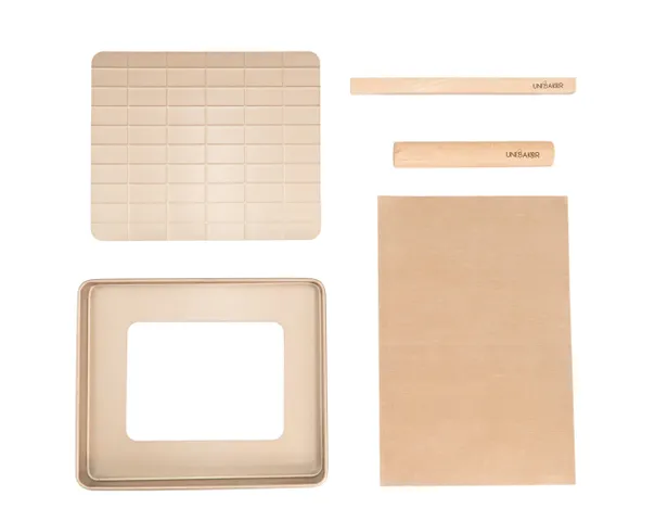 Bộ khuôn làm kẹo Nougat chống dính Unibaker MB312 - Dụng cụ nhà bếp bền đẹp, dễ sử dụng, tiết kiệm thời gian cho những tín đồ ẩm thực.