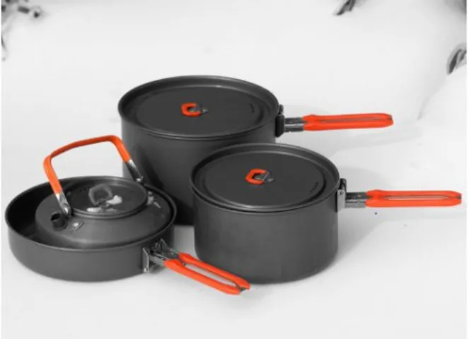 Bộ Nồi Nấu Ăn Dã Ngoại 4 Món Fire Maple Feast 4 - Nhẹ, Đa Năng, Phù Hợp Cho Chuyến Picnic Của Gia Đình 4-5 Người