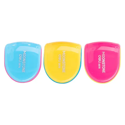 Combo 2 Chiếc Gọt Bút Chì Màu POP Deli E0578 - Gọt Bút Chì Tiện Lợi, Thiết Kế Gọn Nhẹ, Màu Sắc Nhiều Màu Chọn Ngẫu Nhiên