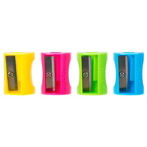 Combo 5 Gọt Bút Chì Mini Deli E0531 - Thiết Kế Nhỏ Gọn, Màu Sắc Bắt Mắt, Lưỡi Sắc Bén Gọt Mịn, Dễ Dàng Sử Dụng