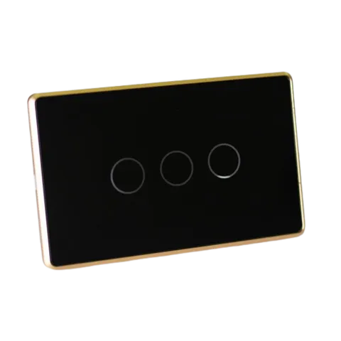 Công Tắc Cảm Ứng WiFi GratIoT Chữ Nhật Viền Nhôm - Điều Khiển Thiết Bị Gia Đình Qua Smartphone, Hỗ Trợ Amazon Echo & Google Home