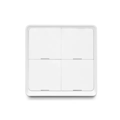Công Tắc Ngữ Cảnh Dán Tường Thông Minh 4 Nút Tuya Zigbee - Điều Khiển Thiết Bị Từ Xa - Phụ Kiện Nhà Thông Minh Tiện Lợi