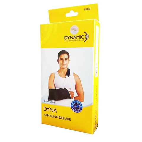 Đai treo tay Dyna-1605 dạng túi Polycotton cho trẻ em và người lớn - Hỗ trợ cố định, nhanh phục hồi tổn thương cánh tay