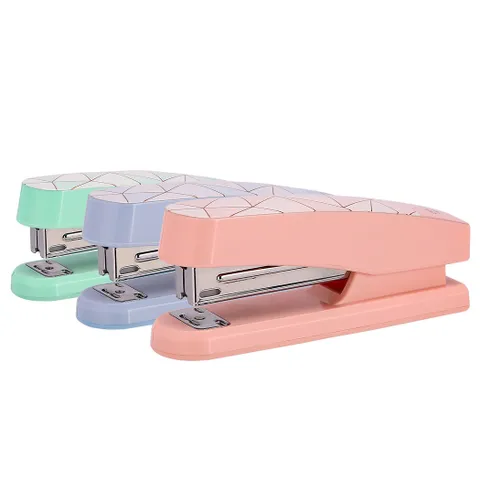 Dập Ghim Deli E0402F - Ghim Tối Đa 25 Tờ, Đế Xoay Chiều, Thiết Kế Bền và Tiện Dụng Cho Văn Phòng và Học Tập