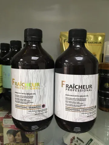 Dầu Gội Xả Siêu Mượt Fraicheur Smoothing 500ml - Chống Rối & Giảm Tóc Chẻ Ngọn Cho Tóc Thẳng, Tự Nhiên, Khó Vào Nếp