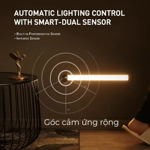 Đèn LED Thanh Cảm Biến Yeelight Sensor Cabinet Light 60cm - Tự Động, Tiết Kiệm Điện, Lắp Đặt Dễ Dàng - Giải Pháp Chiếu Sáng Thông Minh