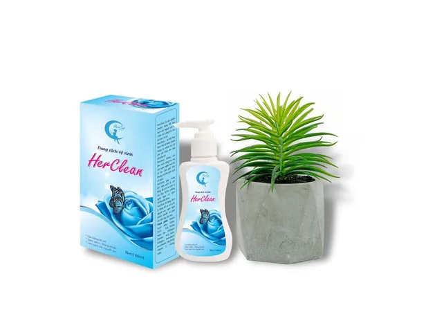 Dung dịch vệ sinh phụ nữ và rửa cốc nguyệt san Herclean 100ml - Gel làm sạch dịu nhẹ, ngăn viêm nhiễm, giữ độ pH tự nhiên