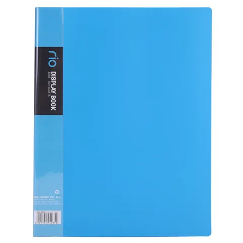 File Lá Văn Phòng Deli 60 Lá E5035 - Chất Liệu Nhựa PP Cao Cấp, Bảo Quản Hồ Sơ A4, Tiện Dụng Cho Học Sinh & Nhân Viên Văn Phòng