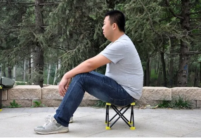 Ghế Câu Cá Gấp Gọn Không Tựa - Ghế Dã Ngoại Nhẹ, Bền Bỉ, Chất Liệu Nhôm, Phù Hợp Đi Dã Ngoại, Cắm Trại, Du Lịch