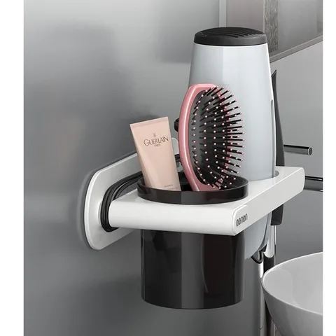 Giá Treo Máy Sấy Tóc Dán Tường Oenon Tiện Dụng - Kệ Để Đồ Đa Năng Và Gọn Gàng Cho Phòng Tắm