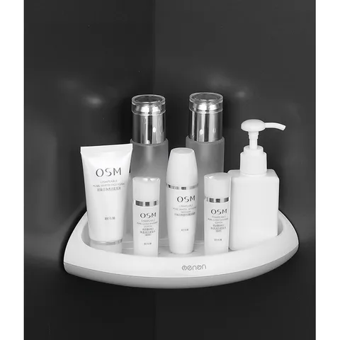 Kệ Góc Dán Tường Nhà Tắm Nhà Bếp Oenon - Nhựa ABS Chịu Lực, Thiết Kế Hiện Đại Tiết Kiệm Không Gian