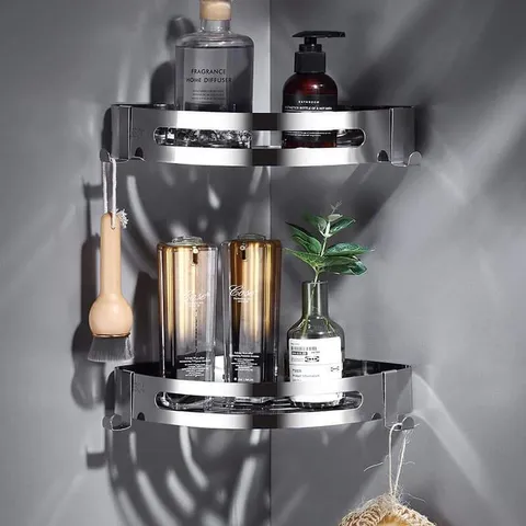 Kệ Nhà Tắm, Nhà Bếp Oenon Inox SUS304 Không Gỉ - Kệ Đa Chức Năng Dán Tường Tiện Lợi Cho Không Gian Sang Trọng