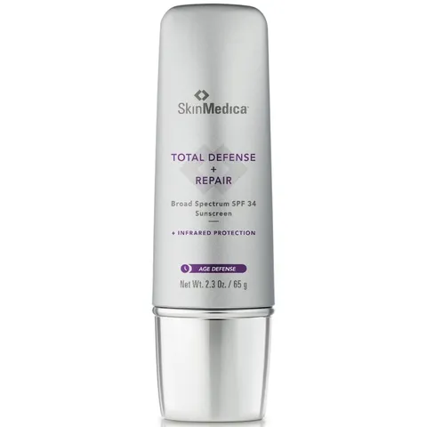 Kem Chống Nắng SkinMedica Total Defense +Repair SPF34 - Bảo Vệ Da Toàn Diện, Cải Thiện Sắc Tố, Dưỡng Ẩm, Phù Hợp Mọi Loại Da