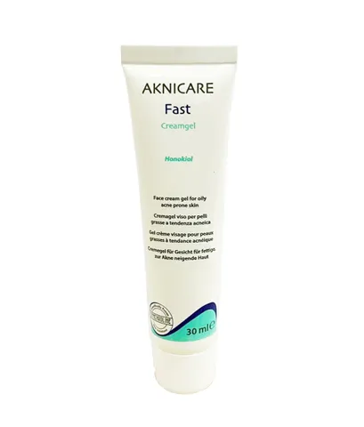 Kem Dưỡng Aknicare Fast Creamgel Giảm Nhờn Mụn - Chăm Sóc Da Mụn Hiệu Quả, Kiểm Soát Dầu và Làm Dịu Viêm Mụn 30ml
