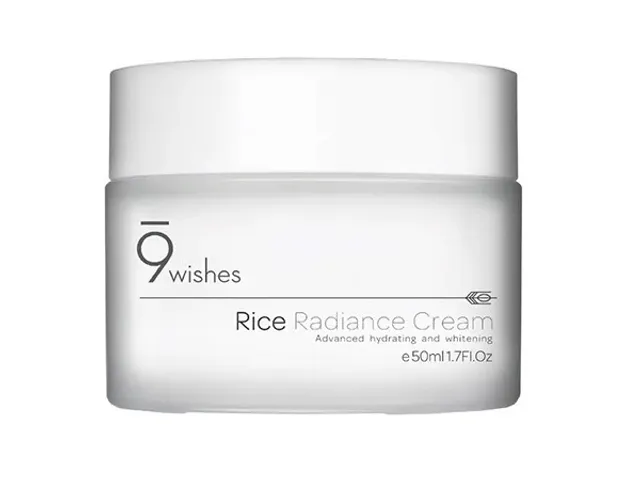 Kem Dưỡng Ẩm Sáng Da 9Wishes Rice Radiance Cream 50ml - Chiết Xuất Gạo Lên Men, Dưỡng Ẩm Tự Nhiên, Da Căng Mịn, Sáng Khỏe