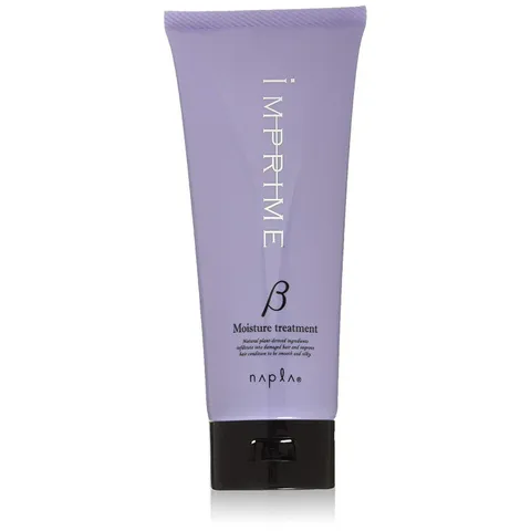 Kem ủ tóc Napla Imprime Moisture Treatment Beta - Dưỡng ẩm phục hồi tóc hư tổn, chứa Vitamin và Dầu Argan, 200g