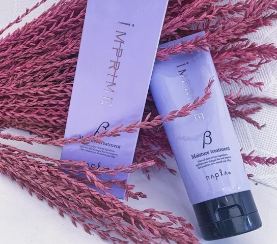 Kem ủ tóc Napla Imprime Moisture Treatment Beta - Dưỡng ẩm phục hồi tóc hư tổn, chứa Vitamin và Dầu Argan, 200g