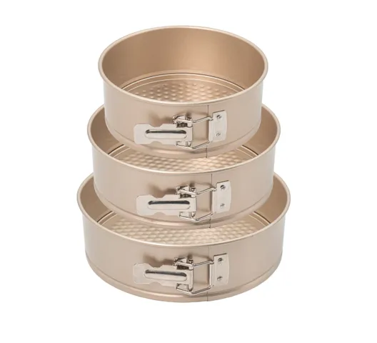 Khuôn Nướng Bánh Springform UniBaker - Đa Năng Làm Bánh Bông Lan, Cheesecake, Mousse, Tiramisu - Chất Liệu Thép Bền Đẹp